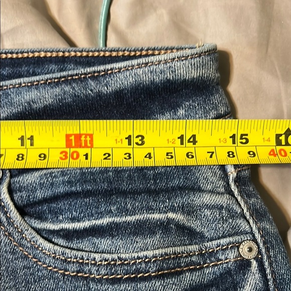 Eunina High Rise Button-Up Dark Blue Jeans - Picture 11 of 11